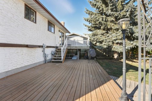 56 Marion Crescent, Red Deer, AB - Outdoor With Deck Patio Veranda With Exterior