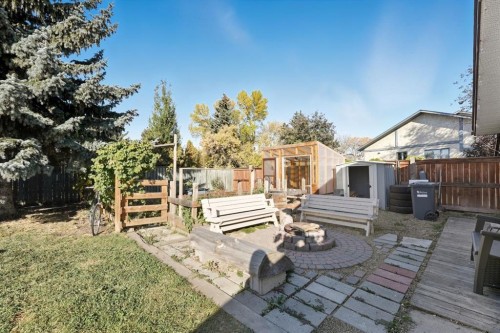 56 Marion Crescent, Red Deer, AB - Outdoor With Deck Patio Veranda