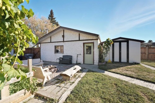 56 Marion Crescent, Red Deer, AB - Outdoor With Deck Patio Veranda
