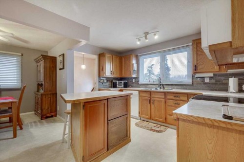 57 Mcdougall Crescent, Red Deer, AB - Indoor Photo Showing Kitchen