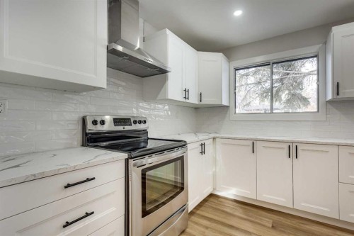107 Greig Drive, Red Deer, AB - Indoor Photo Showing Kitchen