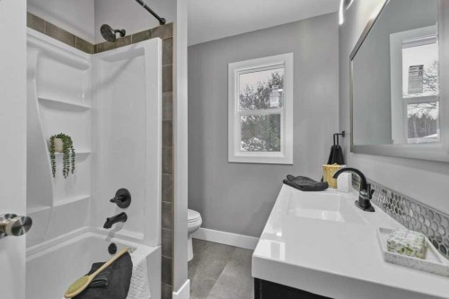 5321 42 Avenue, Red Deer, AB - Indoor Photo Showing Bathroom