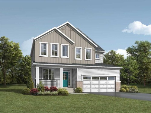 5045 Southwinds View Sw, Airdrie, AB - Outdoor With Facade