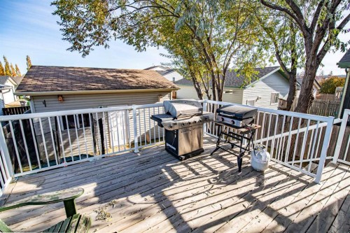 27 Jacobs Close, Red Deer, AB - Outdoor With Deck Patio Veranda With Exterior