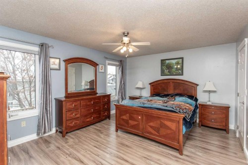 34 Iron Wolf Ridge, Lacombe, AB - Indoor Photo Showing Bedroom