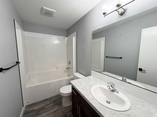 112 Hinshaw Drive, Sylvan Lake, AB - Indoor Photo Showing Bathroom