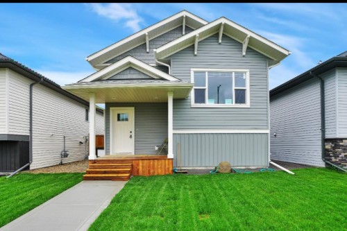 112 Hinshaw Drive, Sylvan Lake, AB - Outdoor With Deck Patio Veranda