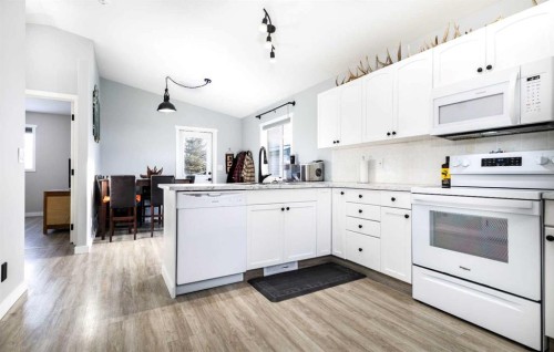 4414 48 Avenue, Innisfail, AB - Indoor Photo Showing Kitchen