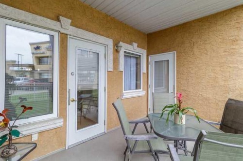111-5300 48 Street, Red Deer, AB - Outdoor With Deck Patio Veranda With Exterior
