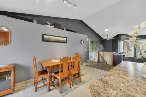 114 Old Boomer Road, Sylvan Lake, AB - Indoor Photo Showing Dining Room