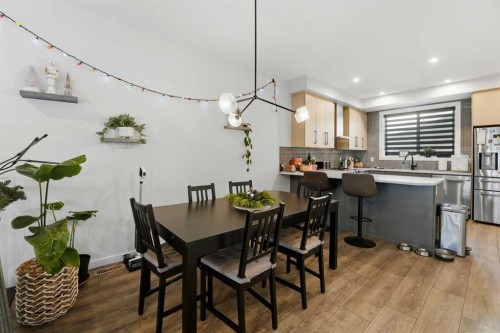 51 Lake Street, Rural Red Deer County, AB - Indoor Photo Showing Dining Room