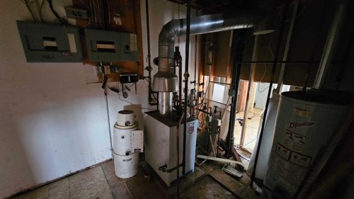 5006 Alexander Avenue, Coronation, AB - Indoor Photo Showing Basement