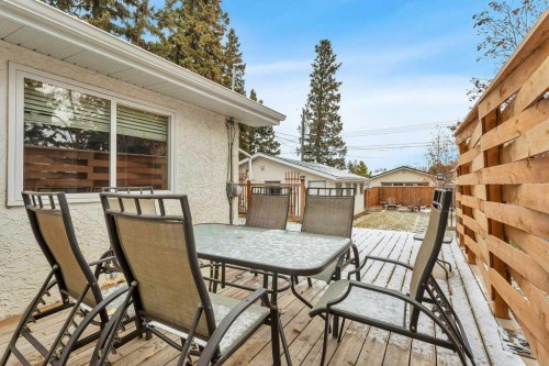 4217 43 Avenue, Red Deer, AB - Outdoor With Deck Patio Veranda With Exterior