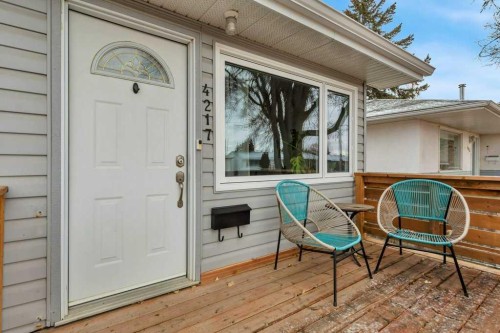 4217 43 Avenue, Red Deer, AB - Outdoor With Deck Patio Veranda With Exterior