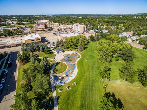 307-4820 47 Avenue, Red Deer, AB - Outdoor With View