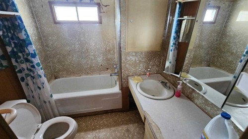 102 1 Avenue, Alliance, AB - Indoor Photo Showing Bathroom