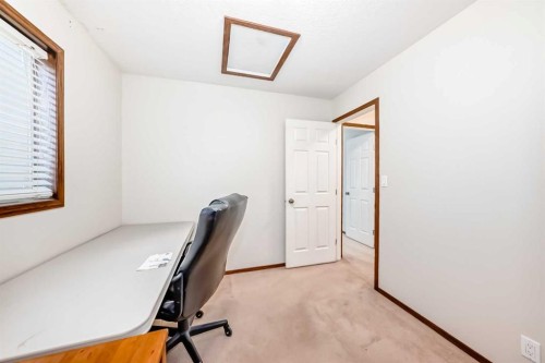 47 Lougheed Close, Red Deer, AB - Indoor Photo Showing Office