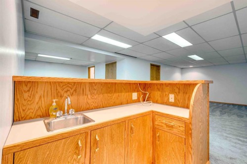 405 Royal Crescent, Trochu, AB - Indoor Photo Showing Basement