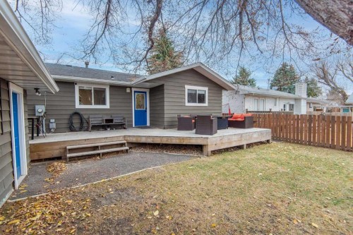 34 Wright Avenue, Red Deer, AB - Outdoor With Deck Patio Veranda With Exterior