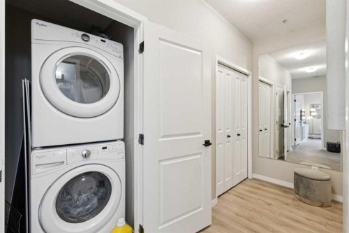 306-20 Mahogany Mews Se, Calgary, AB - Indoor Photo Showing Laundry Room