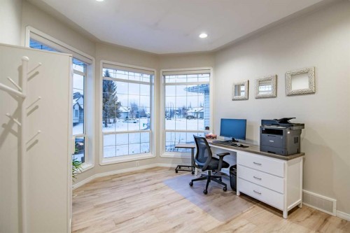 114 Alberts Close, Red Deer, AB - Indoor Photo Showing Office