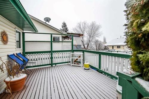 109 Kingston Drive, Red Deer, AB - Outdoor With Deck Patio Veranda With Exterior
