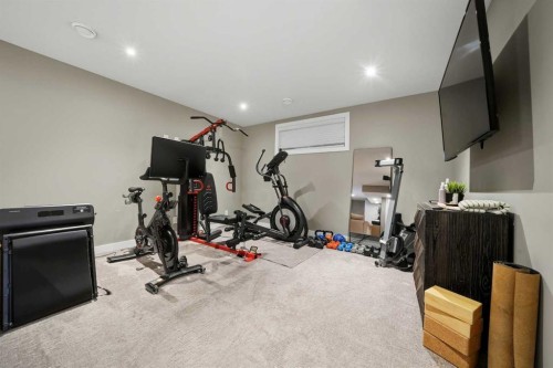 35 Tory Close, Red Deer, AB - Indoor Photo Showing Gym Room