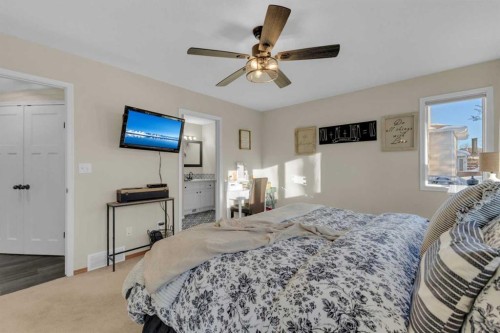 63 Duston Street, Red Deer, AB - Indoor Photo Showing Bedroom