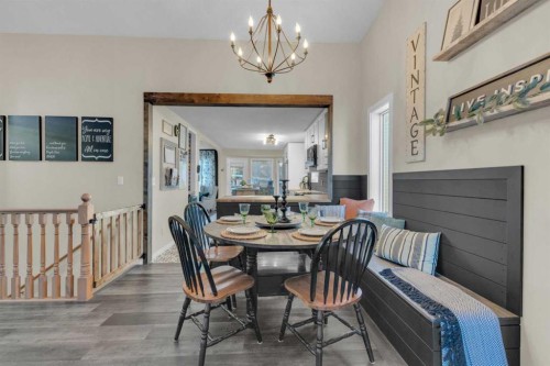 63 Duston Street, Red Deer, AB - Indoor Photo Showing Dining Room