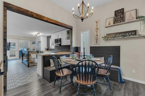63 Duston Street, Red Deer, AB - Indoor Photo Showing Dining Room