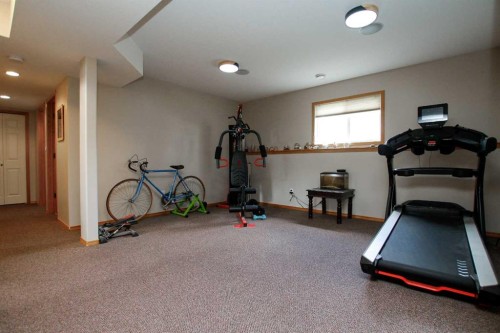 107 Ackerman Crescent, Red Deer, AB - Indoor Photo Showing Gym Room