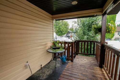 107 Ackerman Crescent, Red Deer, AB - Outdoor With Deck Patio Veranda With Exterior