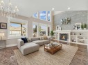 3 Trump Place, Red Deer, AB  - Indoor Photo Showing Living Room With Fireplace 