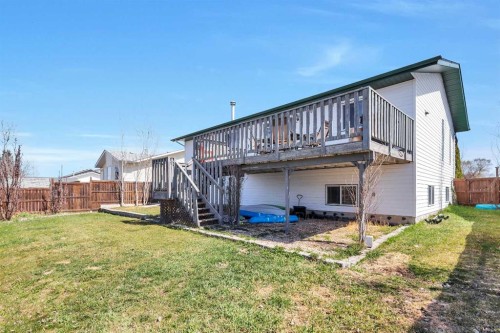 4114 65A Street, Stettler, AB - Outdoor With Deck Patio Veranda