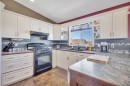 4114 65A Street, Stettler, AB  - Indoor Photo Showing Kitchen With Double Sink 