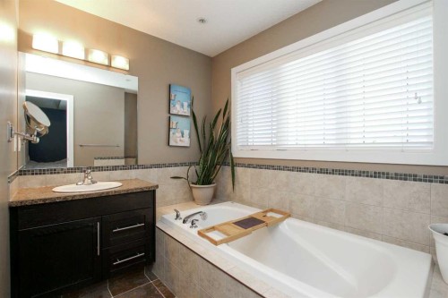 5825 Panorama Drive, Blackfalds, AB - Indoor Photo Showing Bathroom