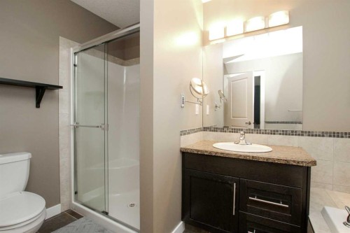 5825 Panorama Drive, Blackfalds, AB - Indoor Photo Showing Bathroom