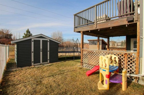 5825 Panorama Drive, Blackfalds, AB - Outdoor With Deck Patio Veranda With Exterior