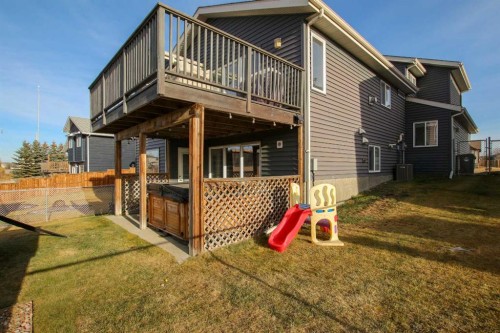 5825 Panorama Drive, Blackfalds, AB - Outdoor With Deck Patio Veranda