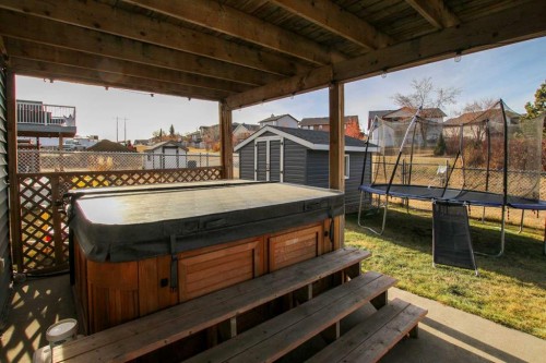 5825 Panorama Drive, Blackfalds, AB - Outdoor With Deck Patio Veranda With Exterior