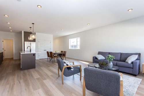 10 Tindale Place, Red Deer, AB - Indoor Photo Showing Living Room
