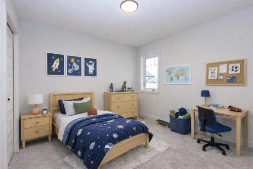 50 Turnbull Close, Red Deer, AB - Indoor Photo Showing Bedroom