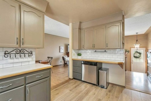 5436 53 Avenue, Lacombe, AB - Indoor Photo Showing Kitchen
