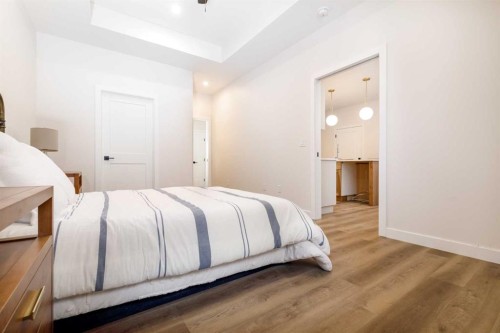 8-5463 55 Avenue, Lacombe, AB - Indoor Photo Showing Bedroom