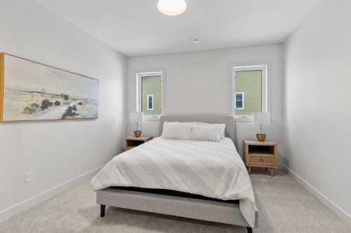 4940 Beardsley Avenue, Lacombe, AB - Indoor Photo Showing Bedroom