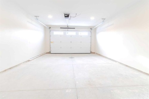 4940 Beardsley Avenue, Lacombe, AB - Indoor Photo Showing Garage