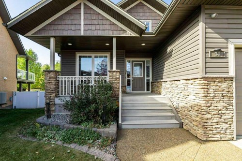 34 Overand Place, Red Deer, AB - Outdoor With Deck Patio Veranda