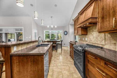 34 Overand Place, Red Deer, AB - Indoor Photo Showing Kitchen With Double Sink