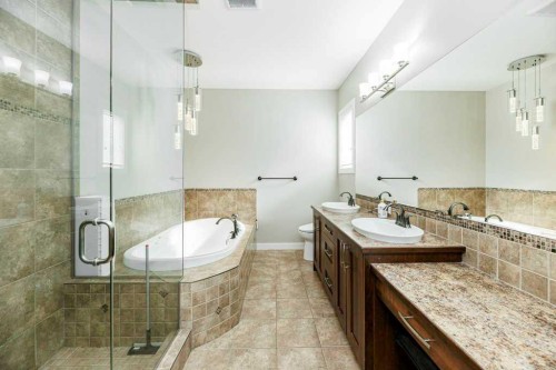 34 Overand Place, Red Deer, AB - Indoor Photo Showing Bathroom