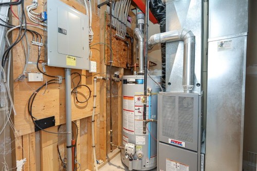 65 Leung Place, Blackfalds, AB - Indoor Photo Showing Basement